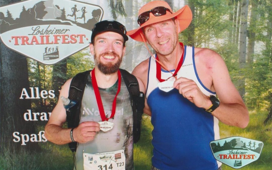 Unsere beiden Finisher beim Losheimer Trailfest