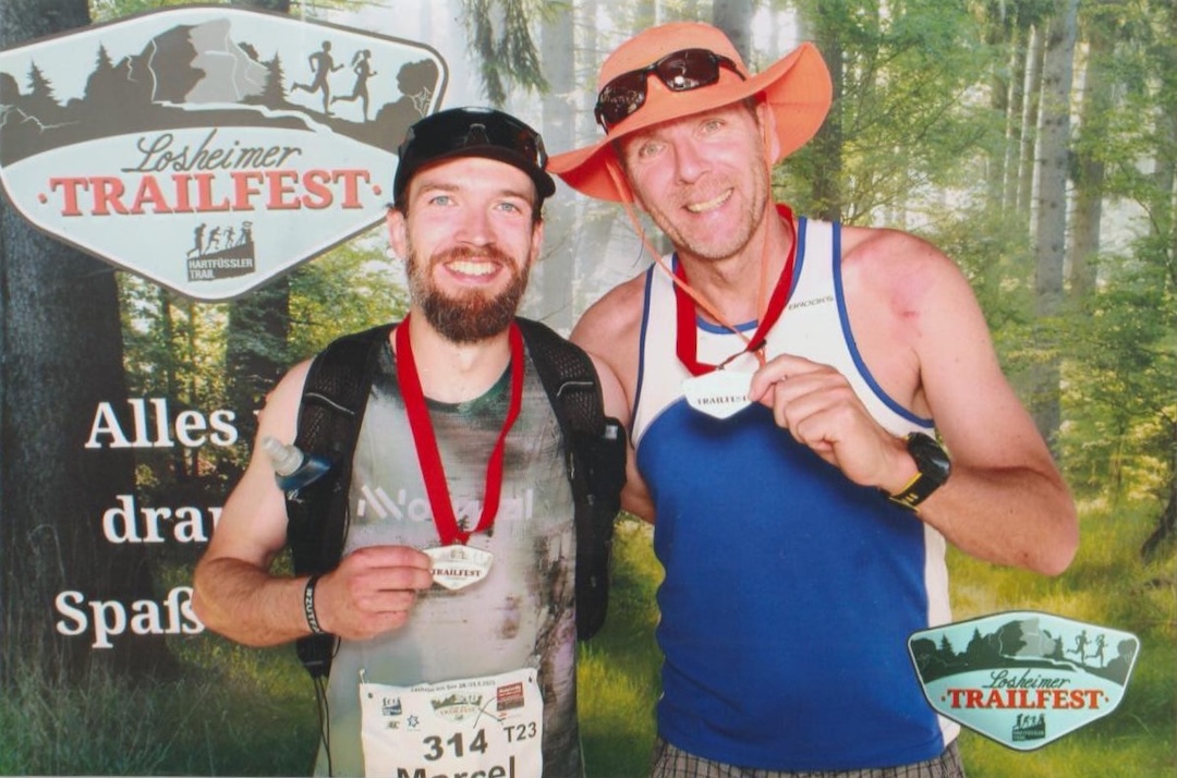 Unsere beiden Finisher beim Losheimer Trailfest
