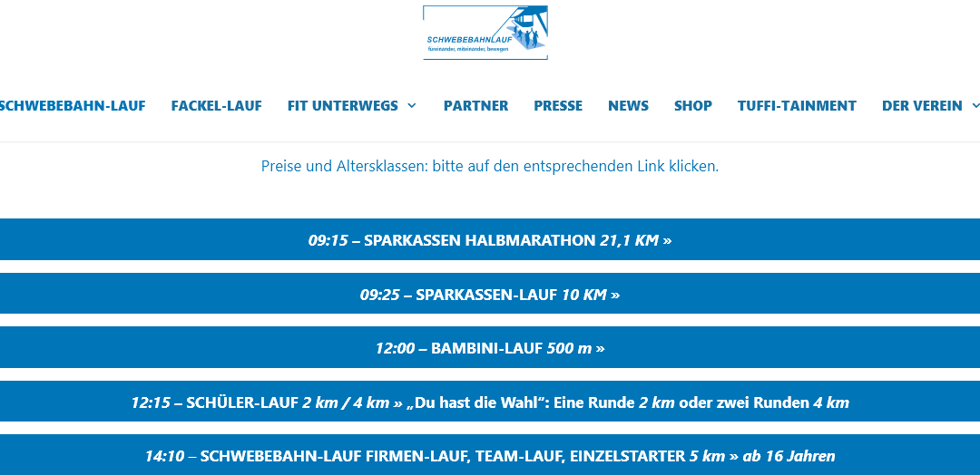 14. Schwebebahn-Lauf
