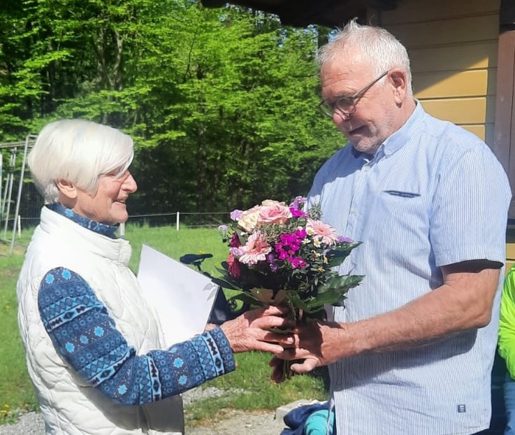 Inge Gendig, 60 Jahre Mitgliedschaft