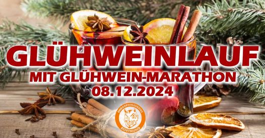 Glühweinlauf mit Glühwein Marathon