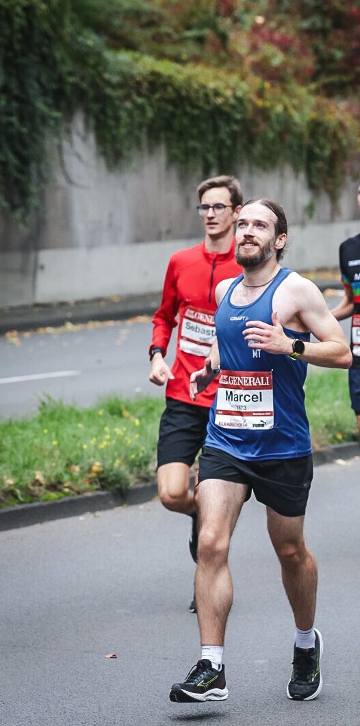 Köln Marathon 2025 Marcel beim Köln Marathon 2025